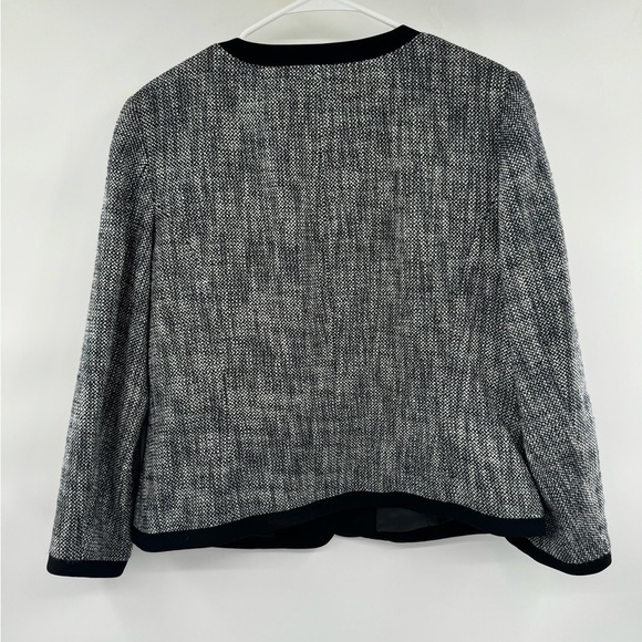 Talbots grey blazer tweed jacket suit separate size 14 - Picture 11 of 11